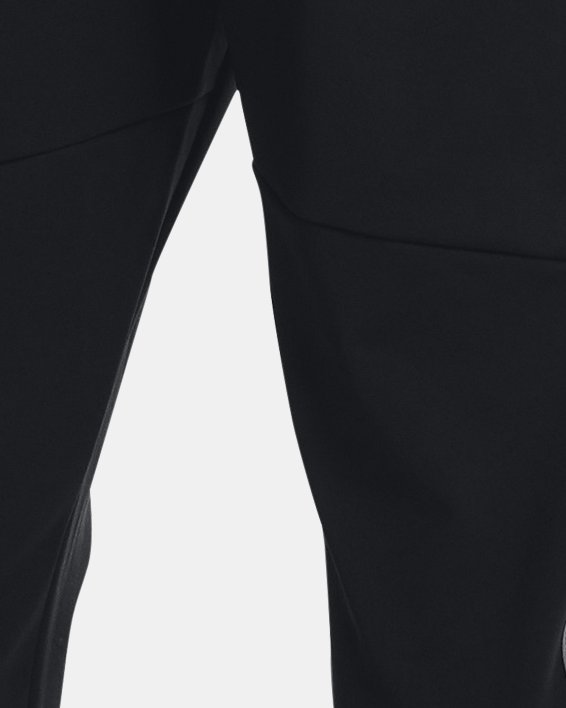 Pantalon de survêtement en tricot UA pour homme, Black, pdpMainDesktop image number 1