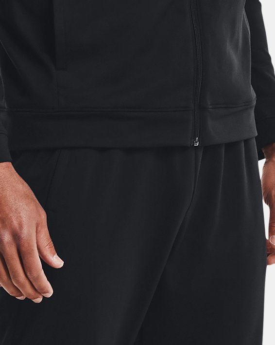 Pantalon de survêtement en tricot UA pour homme, Black, pdpMainDesktop image number 2