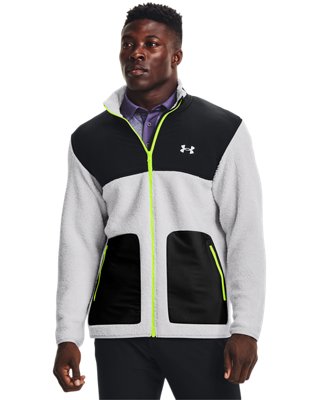 남성 UA 스웨터플리스 파일 풀 집 image number 0