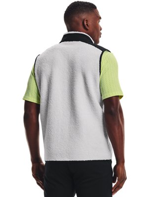 mens pile vest