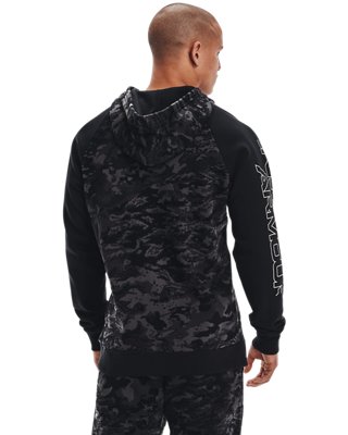 UA Rival Fleece Camo Script image number 1