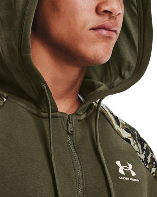 Men's UA Rival Fleece Camo Script Full-Zip | Under Armour