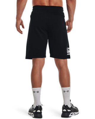 Men's UA Rival Fleece Signature Shorts image number 1