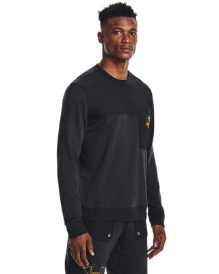 Men's UA Rival Terry Scribble Crew image number 0