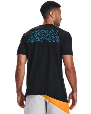 Men's UA Multi Logo Scribble Short Sleeve image number 2