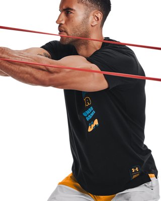 Men's UA Multi Logo Scribble Short Sleeve image number 0