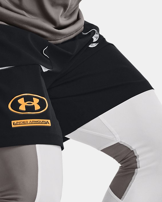 Herren UA Evolution Train Shorts, Black, pdpMainDesktop image number 4