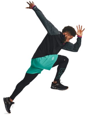 Chamarra UA Woven Geo para Hombre, Black, pdpMainDesktop image number 4