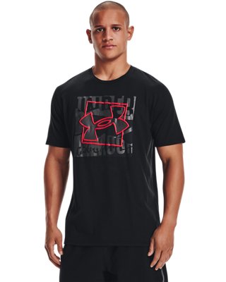 Under Armour Men's UA Boxed Symbol Outline Short Sleeve. 1