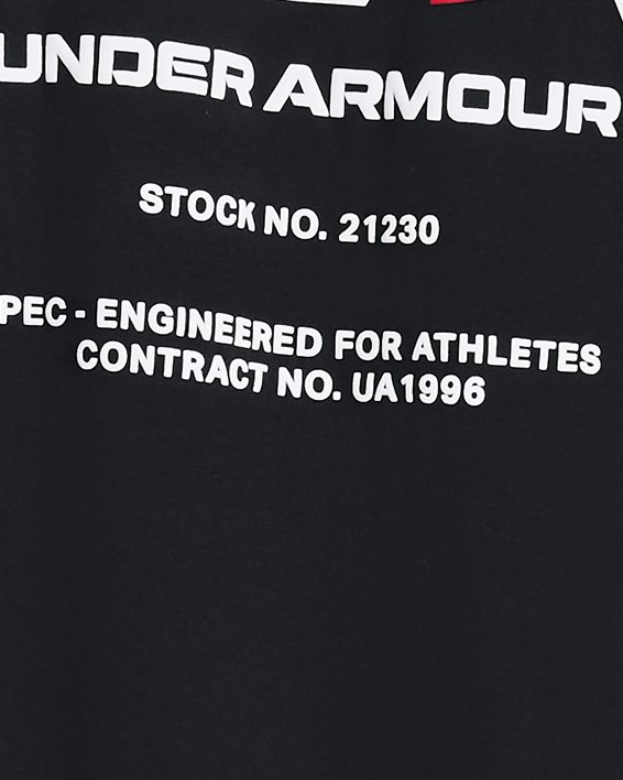texto raro Heredero Camiseta de manga corta UA Engineered Symbol para hombre | Under Armour