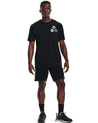 เสื้อแขนสั้น UA Multi Crest Logo สำหรับผู้ชาย image number 2