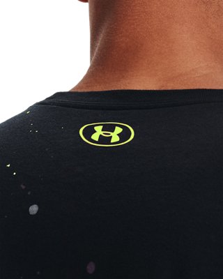 男士UA Splash短袖T恤 image number 3