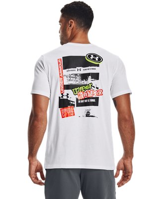 남성 UA 스티커 캠퍼스 반팔 image number 2