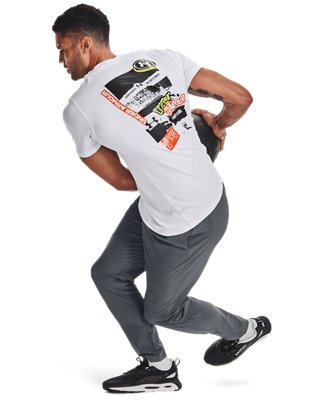 남성 UA 스티커 캠퍼스 반팔 image number 4