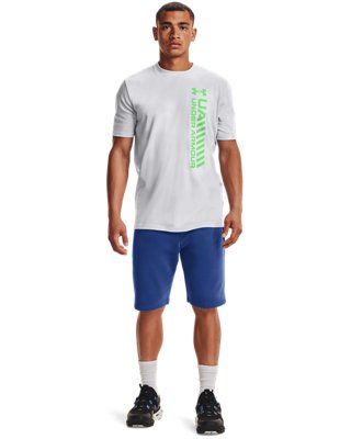 Men's UA Vertical Afterburn Echo Short Sleeve image number 2
