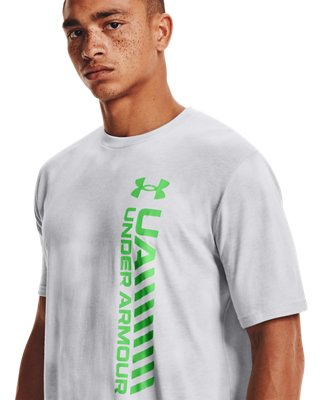Men's UA Vertical Afterburn Echo Short Sleeve image number 3