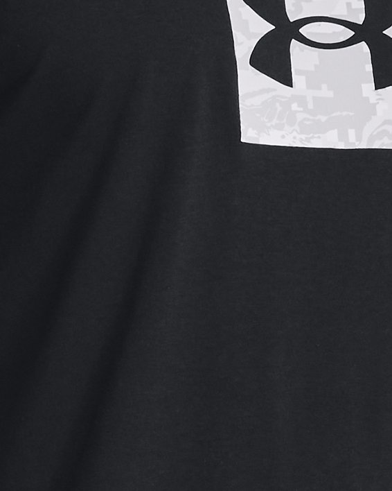 Men's UA Camo Boxed Long Sleeve, Black, pdpMainDesktop image number 0