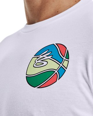 Men's Curry Basketball Graphic T-Shirt image number 3