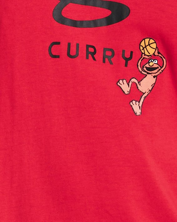 solitario Rebaja cable Camiseta Curry x Elmo para hombre | Under Armour