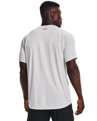 Men's UA Velocity 21230 T-Shirt, Gray, pdpMainDesktop image number 1