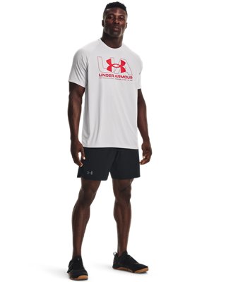Men's UA Velocity 21230 T-Shirt, Gray, pdpMainDesktop image number 2