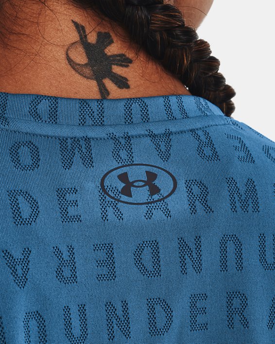 Women's UA Velocity Wordmark V-Neck Short Sleeve