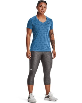 Women's UA Velocity Wordmark VNeck Short Sleeve Under Armour