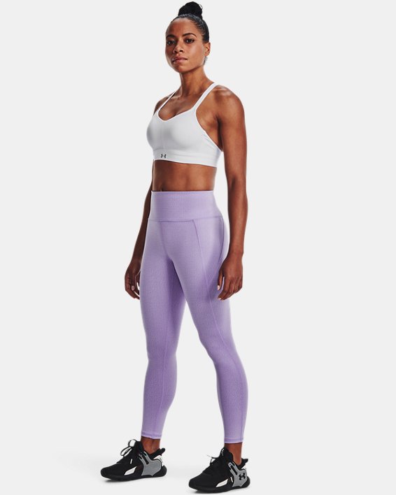 Under Armour WARMUP ANKLE CROP - Leggings - cerise/pink 