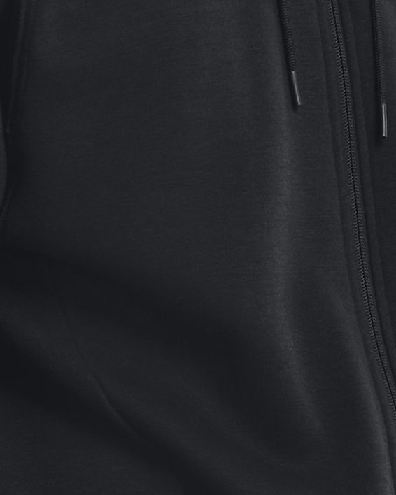 Men's Project Rock Charged Cotton® Fleece Full-Zip Hoodie in Black image number 0