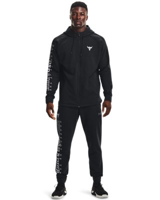 เสื้อฮู้ด Project Rock Charged Cotton&reg; Fleece Full-Zip สำหรับผู้ชาย image number 2