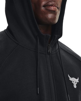 เสื้อฮู้ด Project Rock Charged Cotton&reg; Fleece Full-Zip สำหรับผู้ชาย image number 3