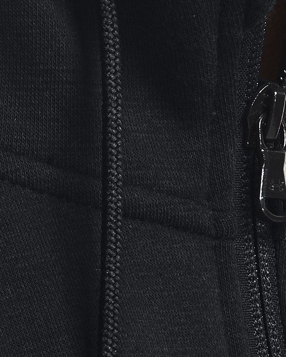 Men's Project Rock Charged Cotton® Fleece Full-Zip Hoodie image number 3