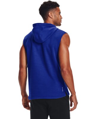 project rock charged cotton sleeveless hoodie