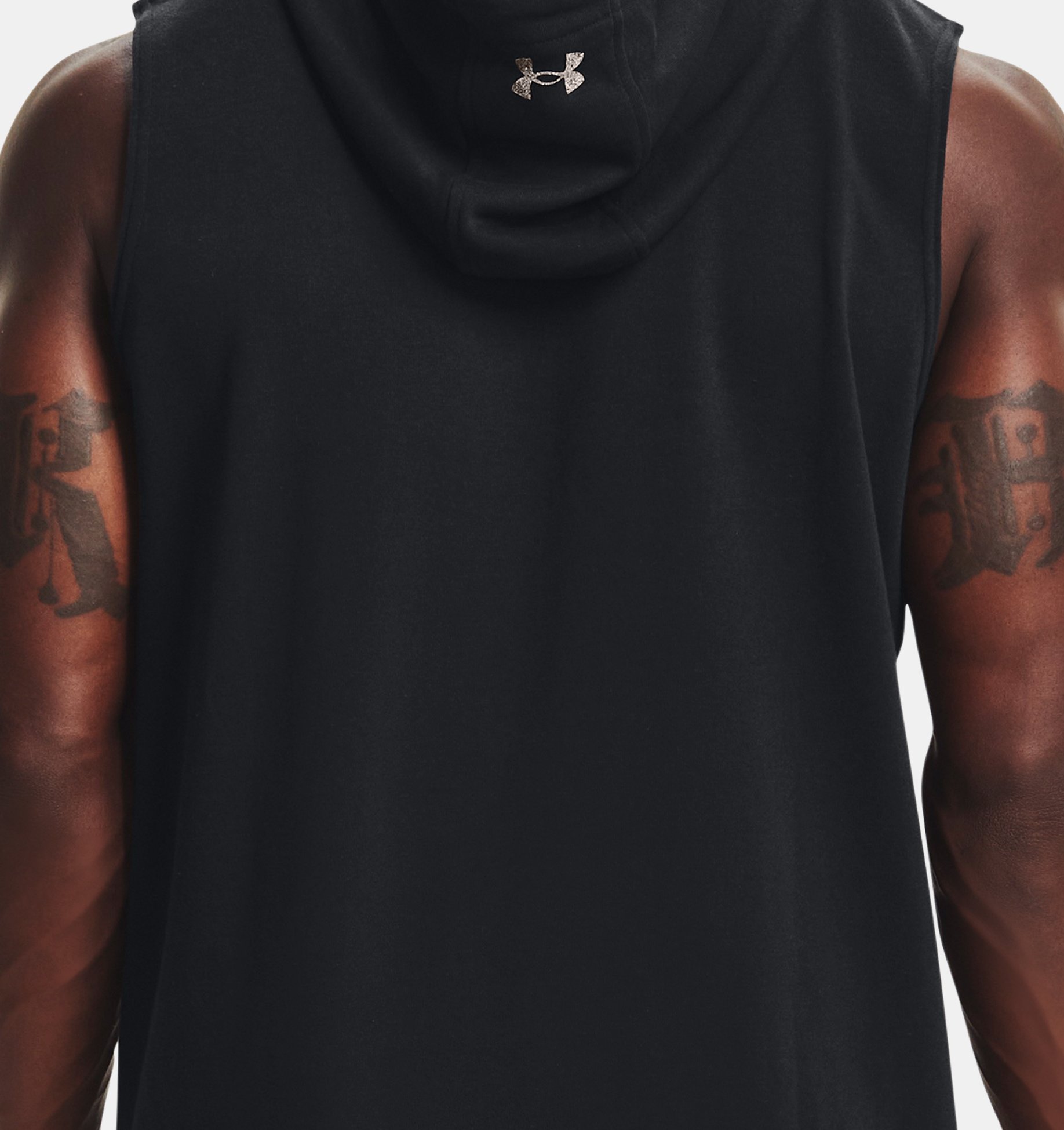 Under Armour Sudadera sin mangas Project Rock Show Your Work para hombre