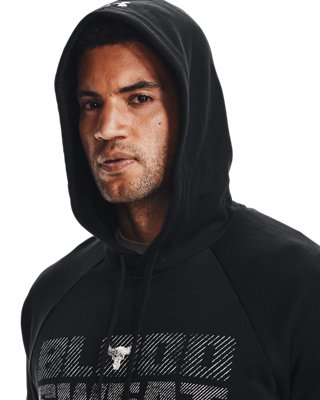 Sudadera con Capucha de Tejido Fleece Project Rock Rival para Hombre, Black, pdpMainDesktop image number 5