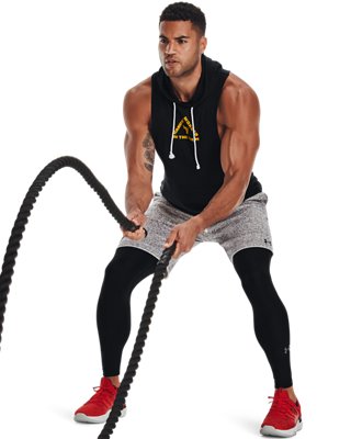 Men's Project Rock Sleeveless Hoodie image number 4