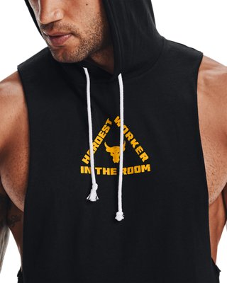 ua project rock sleeveless hoodie