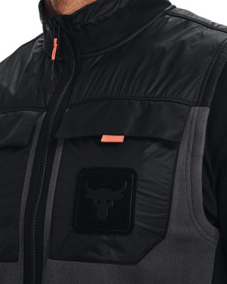 Under Armour Men's Project Rock Microfleece Full-Zip Vest. 5