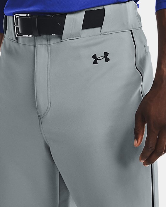 Under Armour Heat Gear Men's Large Loose Fit Grey Baseball Pants w