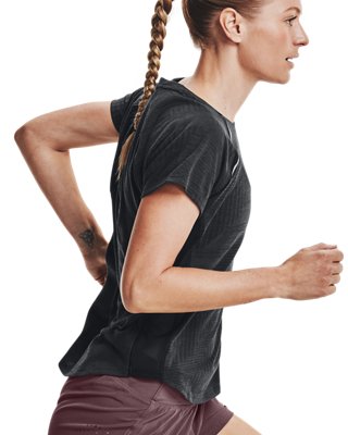 Women's UA Streaker Phantom Run Short Sleeve image number 4