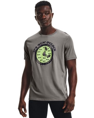 เสื้อแขนสั้น UA Keep Run Weird Graphic สำหรับผู้ชาย image number 0