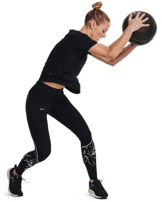 Women's UA RUSH&trade; SmartForm Custom Length Leggings image number 3