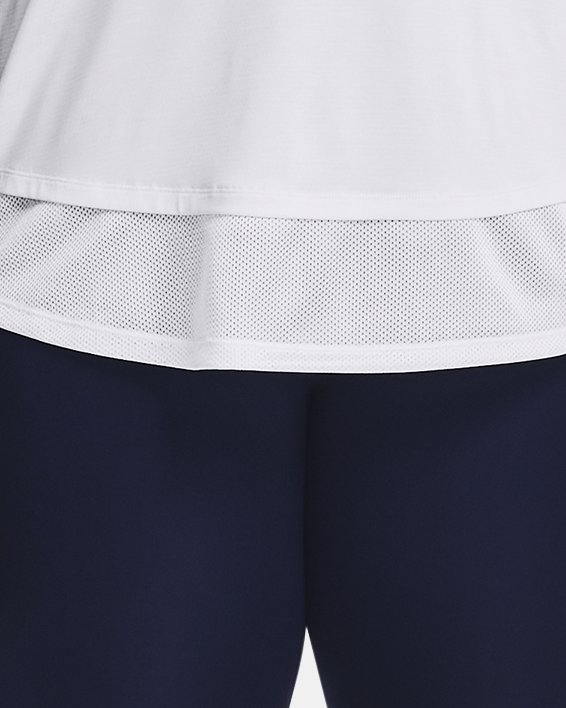 Women's UA Tech™ Vent Short Sleeve, White, pdpMainDesktop image number 2