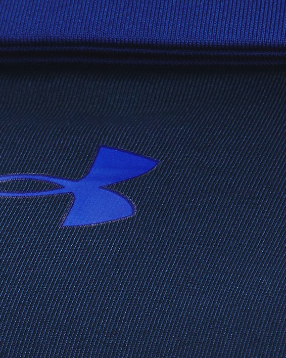 Herren UA T2G Poloshirt in Blockfarben, Blue, pdpMainDesktop image number 3