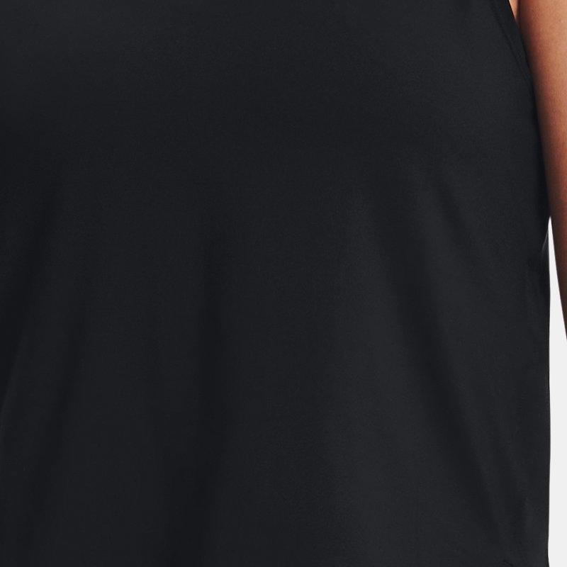Camiseta sin mangas Under Armour RUSH™ para mujer Negro / Iridescent XS