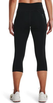 Women's UA RUSH&trade; No-Slip Waistband Capris image number 1
