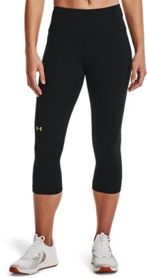 Women's UA RUSH&trade; No-Slip Waistband Capris image number 0