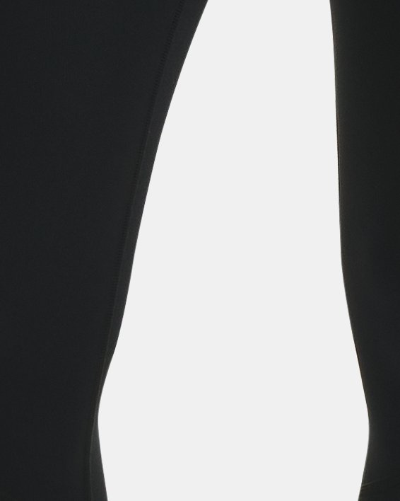 女士UA RUSH™ No-Slip Waistband中褲 in Black image number 0