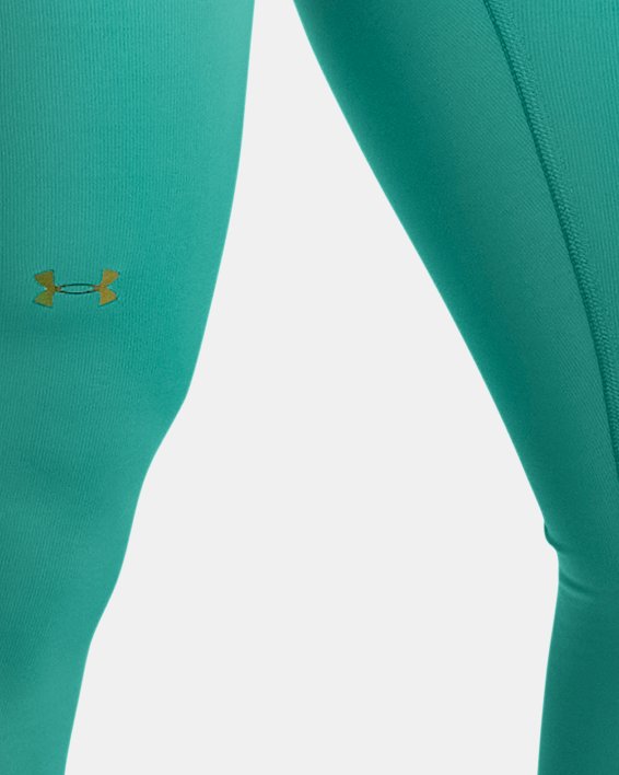 Women's UA RUSH™ No-Slip Waistband Full-Length Leggings, Green, pdpMainDesktop image number 0