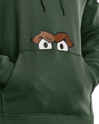 Men's Curry Sesame Street Grouch Hoodie image number 4